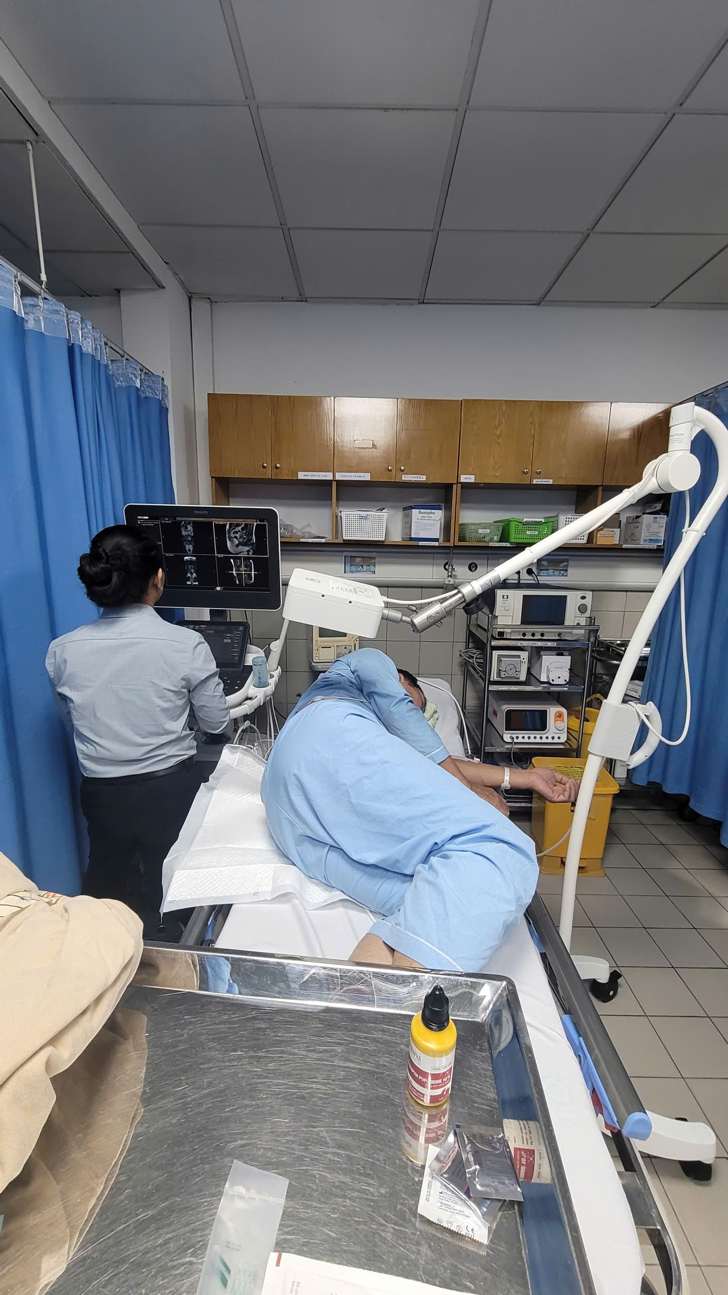 Không gian lâm sàng và hệ thống theo dõi tại bệnh viện